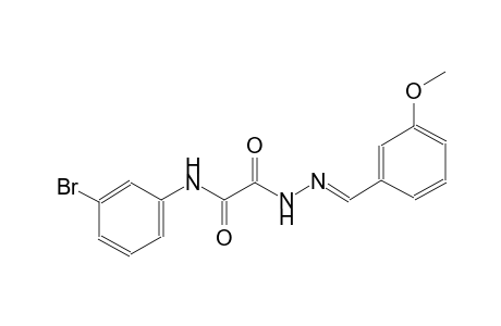 acetic acid, [(3-bromophenyl)amino]oxo-, 2-[(E)-(3-methoxyphenyl)methylidene]hydrazide