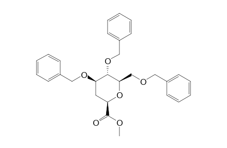 METHYL-2,6-ANHYDRO-4,5,7-TRI-O-BENZYL-3-DEOXY-D-GLUCO-HEPTONATE