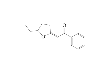 2-(E)-(Phenylcarbonylmethylidene)-5-ethyltetrahydrofuran