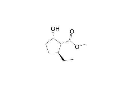 (1R,2S,5S)-2-Ethyl-5-hydroxy-cyclopentanecarboxylic acid methyl ester