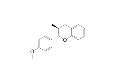 (TRANS)-2-(4-METHOXYPHENYL)-3-VINYL-2,3-DIHYDROBENZOPYRAN