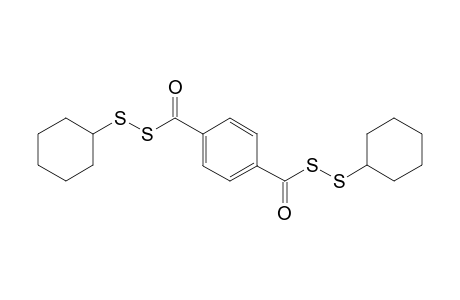 Dicyclohexyl 1,4-phendiylbis(carbonyldisulfide)
