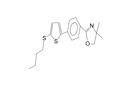 2-[4-(5-butylthio-2-thienyl)phenyl]-4,4-dimethyl-2-oxazoline