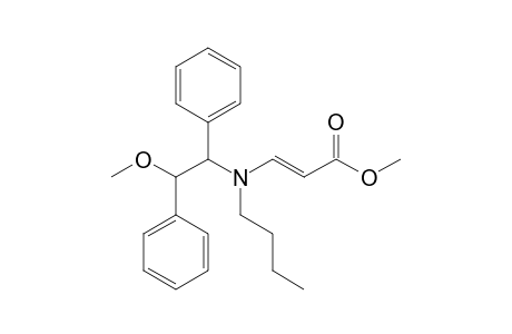 (E)-Methyl 3-[butyl-(2'-methoxy-1',2'-diphenylethyl)amino]acrylate