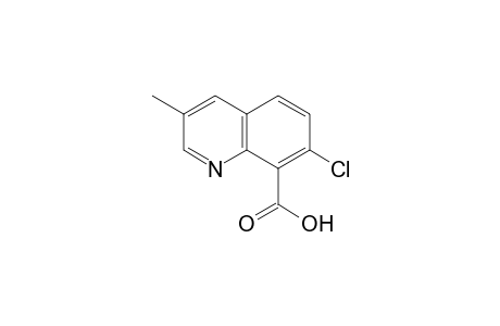 7-Chloro-3-methyl-8-quinolinecarboxylic acid