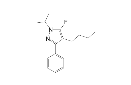 4-BUTYL-5-FLUORO-1-ISOPROPYL-3-PHENYLPYRAZOLE