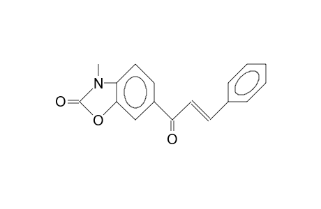 6-Cinnamoyl-3-methyl-benzoxazolin-2-one
