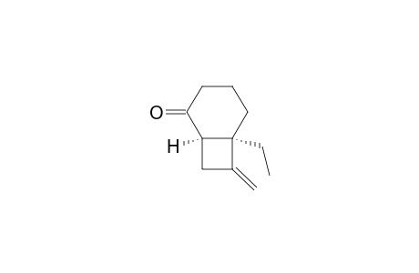 (1R,6R)-6-ethyl-7-methylene-2-bicyclo[4.2.0]octanone