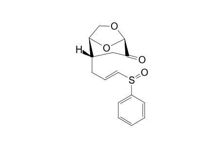 (1R,4S,5S)-4-[3'-(Phenylsulphinyl)prop-2'-enyl]-7,8-dioxabicyclo[3.2.1]octan-2-one