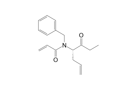 (S)-N-Benzyl-N-(5-oxohept-1-en-4-yl)acrylamide
