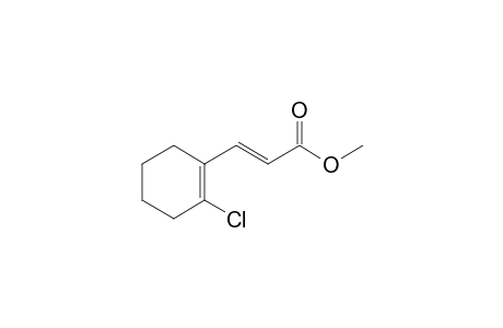 (E)-3-(2-chloro-1-cyclohexenyl)-2-propenoic acid methyl ester