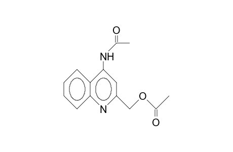 4-Acetamido-2-acetoxymethylene-quinoline