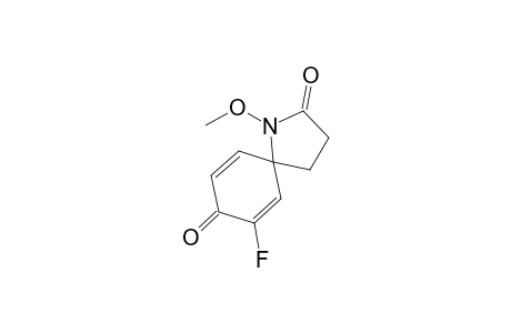 7-Fluoro-1-methoxy-1-azaspiro[4.5]deca-6,9-diene-2,8-dione