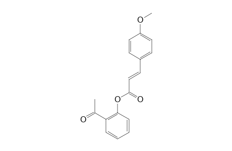 2'-(4-METHOXYCINNAMOYLOXY)-ACETOPHENONE