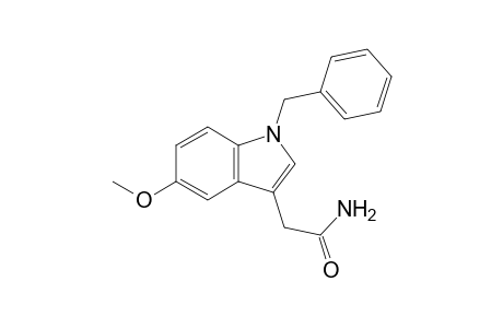 2-(1-benzyl-5-methoxy-indol-3-yl)acetamide