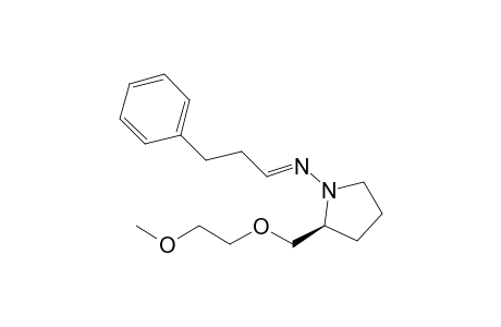 (S)-2-[(Methoxyethoxy)methyl]-1-(3-phenylpropylidenamino)pyrrolidine