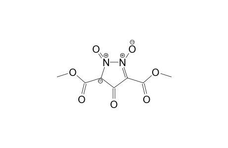 4H-Pyrazole-3,5-dicarboxylic acid, 4-oxo-, dimethyl ester, 1,2-dioxide