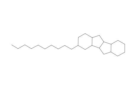 Indeno[2,1-a]indene, 3-decylhexadecahydro-