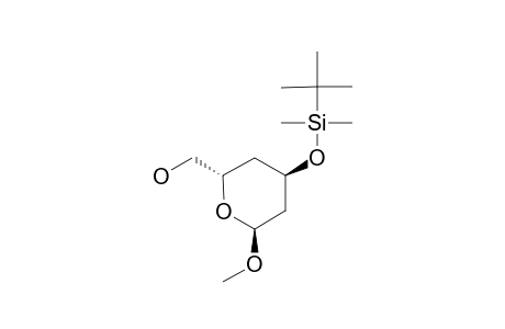 [4-(R)-(TERT.-BUTYLDIMETHYLSILANYLOXY)-6-(S)-METHOXYTETRAHYDROPYRAN-2-(S)-YL]-METHANOL