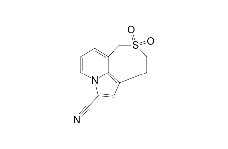 6-Cyano-1H-3,4-dihydrothiepino[3,4-hi]indolizine - S-dioxide