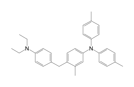 Benzenamine, 4-[[4-(diethylamino)phenyl]methyl]-3-methyl-N,N-bis(4-methylphenyl)-