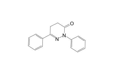 3(2H)-Pyridazinone, 4,5-dihydro-2,6-diphenyl-