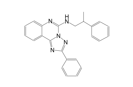 [1,2,4]triazolo[1,5-c]quinazolin-5-amine, 2-phenyl-N-(2-phenylpropyl)-