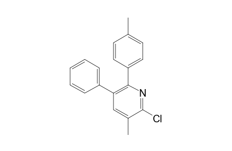 2-Chloro-3-methyl-6-(4-methylphenyl)-5-phenylpyridine