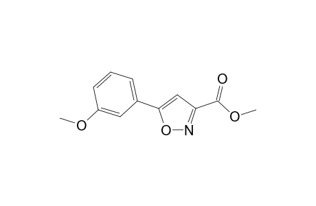 Isoxazole-3-carboxylic acid, 5-(3-methoxyphenyl)-, methyl ester