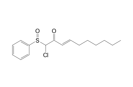 1-Chloro-1-(phenylsulfinyl)dec-3-en-2-one