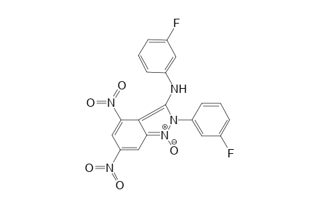 N,2-Bis(3-fluorophenyl)-4,6-dinitro-2H-indazol-3-amine 1-oxide