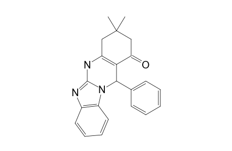 5-Phenyl-8,8-dimethyl-5,8,9,10-tetrahydro-7H-4b,10,11-triaza-benzo[b]-fluoren-6-one