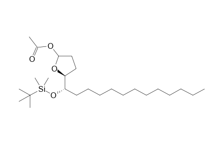 (1SR,4S,5S)-1-Acetoxy-5-tert-butyldimethylsilyloxy-1,4-epoxyheptadecane
