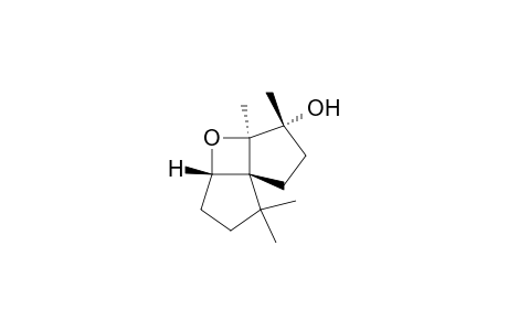 Dicyclopent[b,c]oxet-3-ol, octahydro-3,3a,7,7-tetramethyl-, (3.alpha.,3a.alpha.,4a.beta.,7aR*)-(.+-.)-