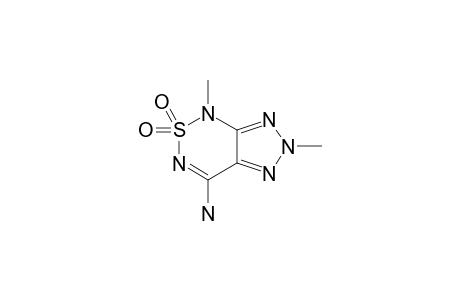 1,6-DIMETHYL-4-AMINO-1,2,3-TRIAZOLO-1,2,6-THIADIAZINE-2,2-DIOXIDE