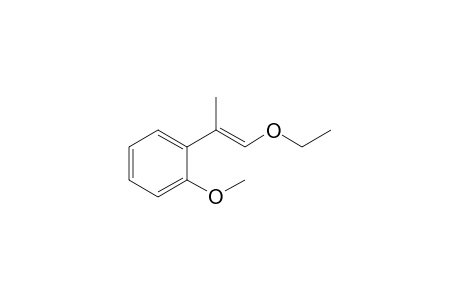 1-Methoxy-2-(1-ethoxyprop-1-en-2-yl)benzene