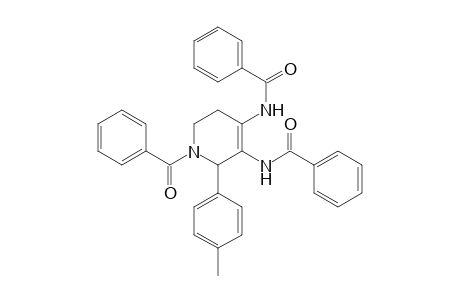 4,5-Dibenzamido-1-benzoyl-6-(4-methylphenyl)-1,2,3,6-tetrahydropyridine