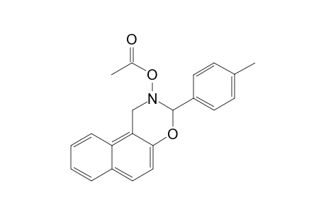 2-Acetoxy-3-(4-methylphenyl)-2,3-dihydro-1H-naphth[1,2-e] [1,3]oxazine