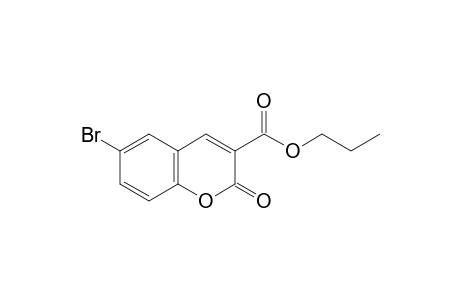 Propyl 6-bromo-2-oxo-2H-chromene-3-carboxylate