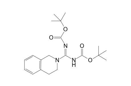 (NE)-N-[(tert-butoxycarbonylamino)-(3,4-dihydro-1H-isoquinolin-2-yl)methylene]carbamic acid tert-butyl ester