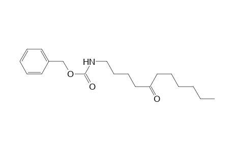 (phenylmethyl) N-(5-oxidanylideneundecyl)carbamate