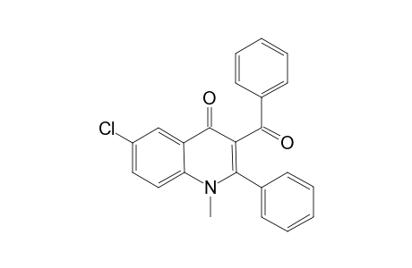 3-benzoyl-6-chloro-1-methyl-2-phenyl-quinolin-4-one