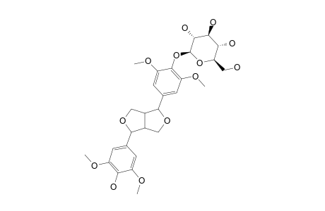 (+)-SYRINGARESINOL-4'-O-BETA-GLUCOPYRANOSIDE