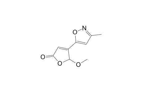 2-Methoxy-3-(3-methyl-1,2-oxazol-5-yl)-2H-furan-5-one