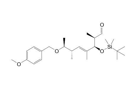 (E,2R,3R,6S,7S)-3-[tert-butyl(dimethyl)silyl]oxy-2,4,6-trimethyl-7-p-anisyloxy-oct-4-enal