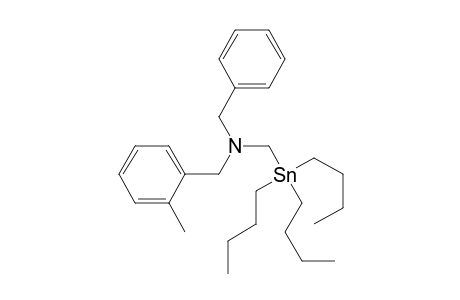 benzyl-(2-methylbenzyl)-(tributylstannylmethyl)amine