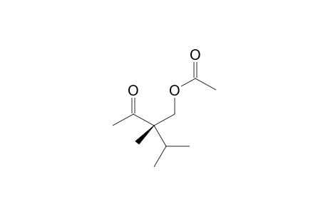 (2S)-Acetic acid [2-isopropyl-2-methyl-3-oxobutyl]ester