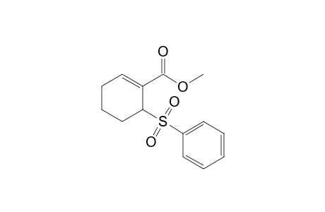 Methyl 6-phenylsulfonylcyclohexene-1-carboxylate