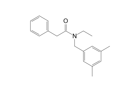 Acetamide, 2-phenyl-N-(3,5-dimethylbenzyl)-N-ethyl-