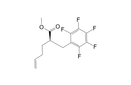 Methyl 2-[(perfluorophenyl)methyl]hex-5-enoate